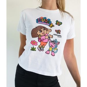 Y2K|00s Dora the Explorer t-shirt